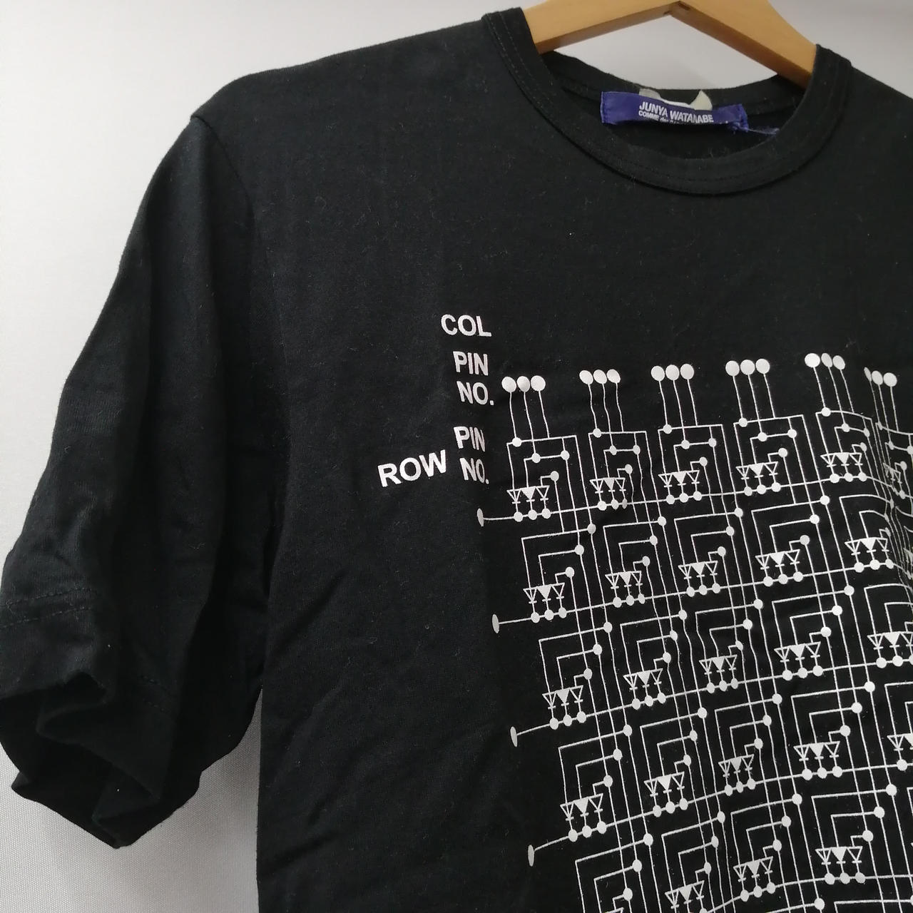 ジュンヤワタナベコムデギャルソン アフリカンプリント パフスリーブTシャツ ジュンヤワタナベ コムデギャルソンJUNYA WATANABE COMME des