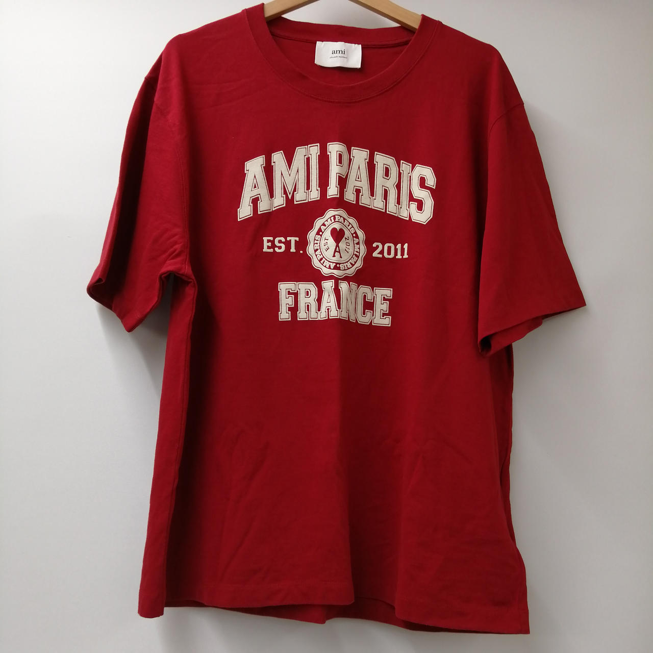 AMI ALEXANDRE ★アミ ロゴ Tシャツ AMI Alexandre Mattiussi クリアランス ALEXANDRE MATTIUSSI Ami