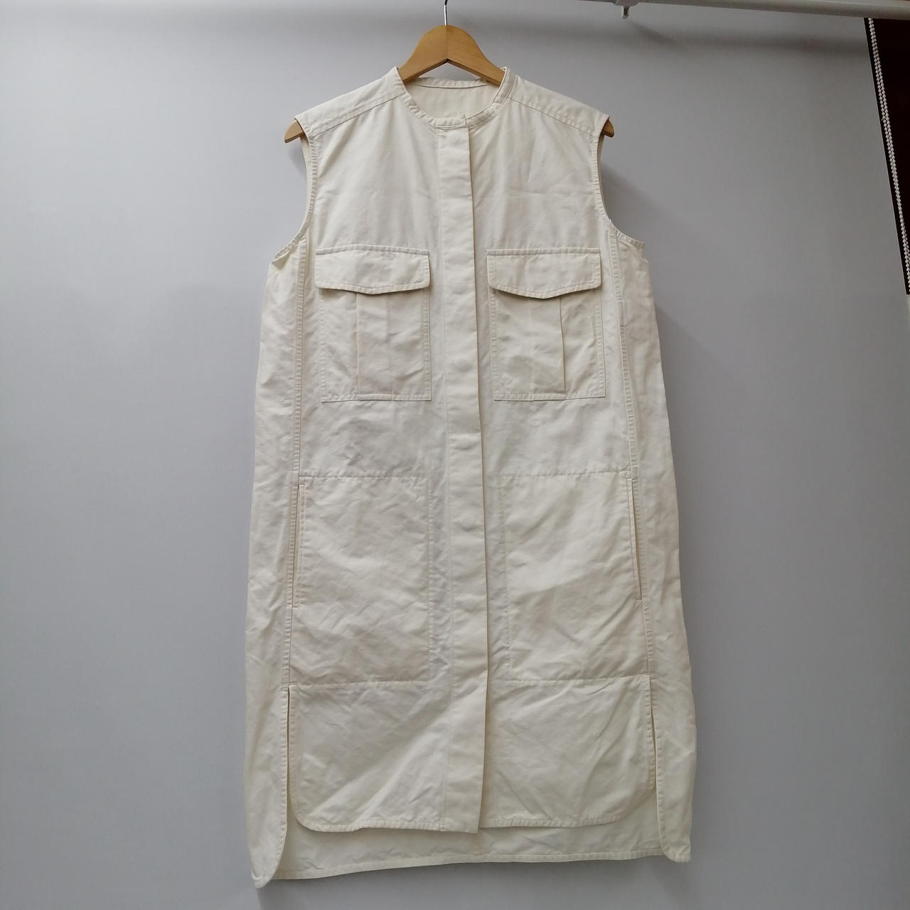エルメス(HERMES)|リネン混ノースリーブワンピース|HARDOFFオフ