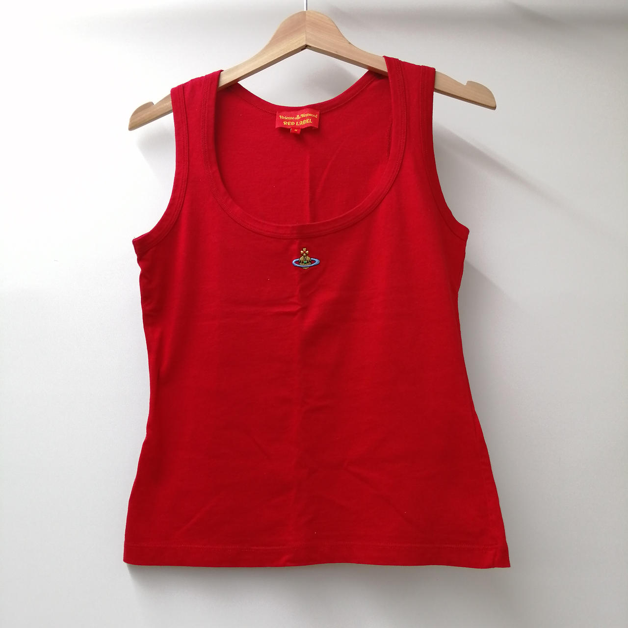 Vivienne Westwood ヴィヴィアン　ウエストウッド　タンクトップ 楽天市場】【中古】Vivienne Westwood RED LABEL / オーブ刺繍