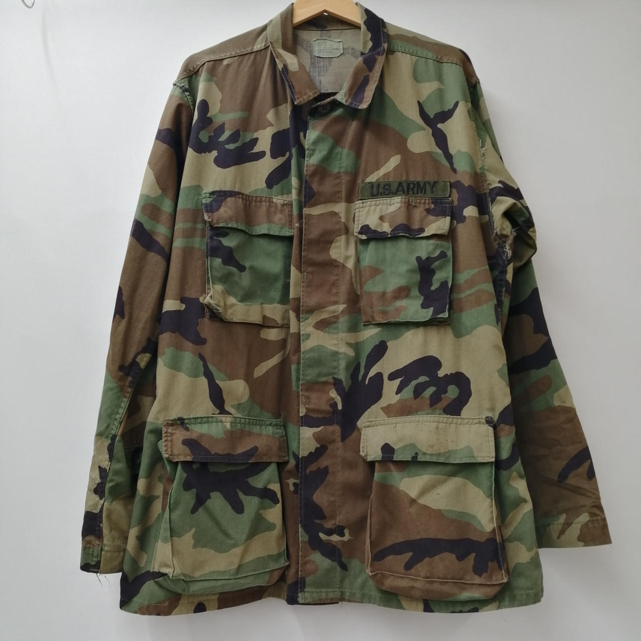 OLDPARK ミリタリージャケット U.S. ARMY Dead Stock】Vintage 80's U.S. Army CVC Tankers Jacket -ALPHA