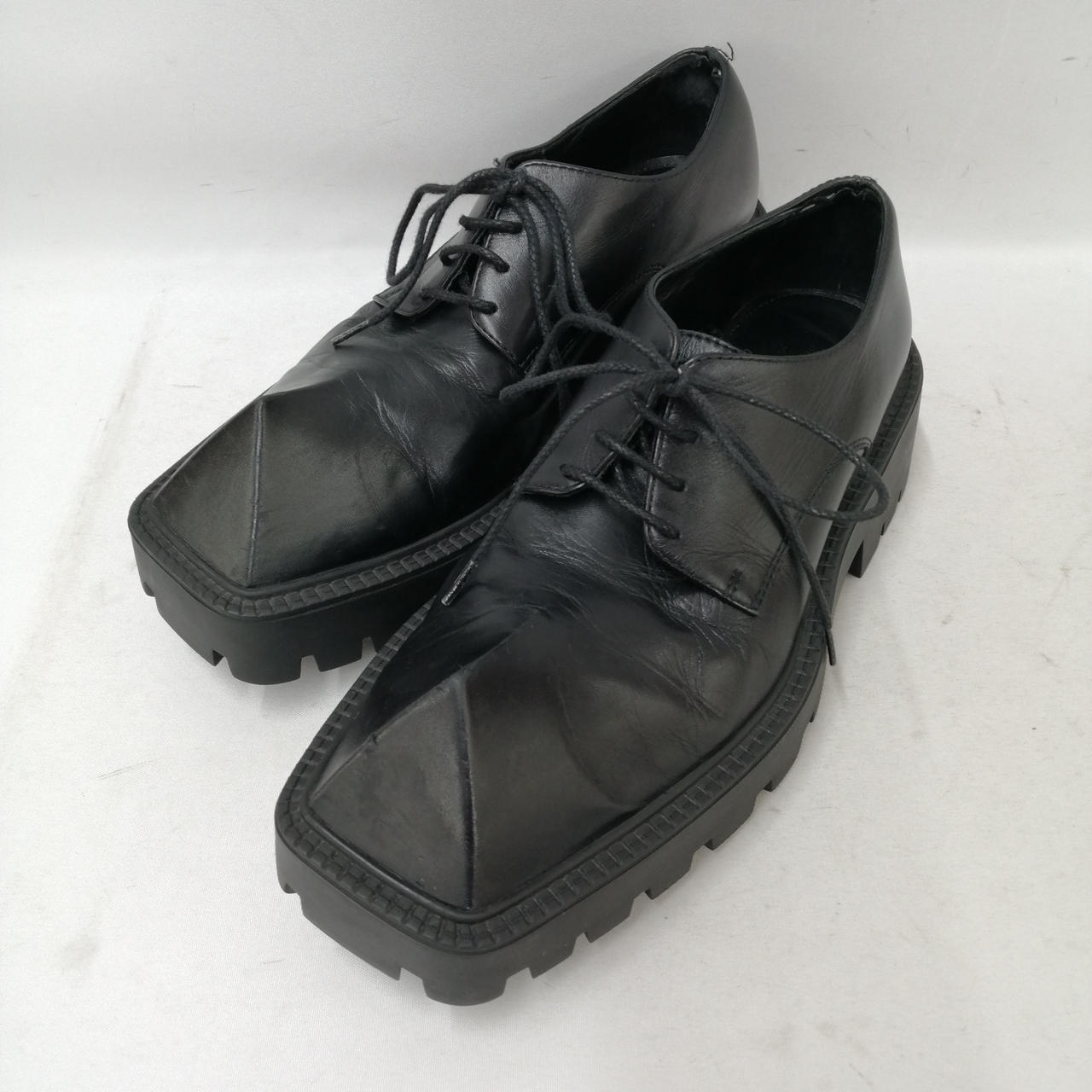 balenciaga リムダービーシューズ BALENCIAGA バレンシアガ サイズ:40 BLOC RIM DERBY レザー