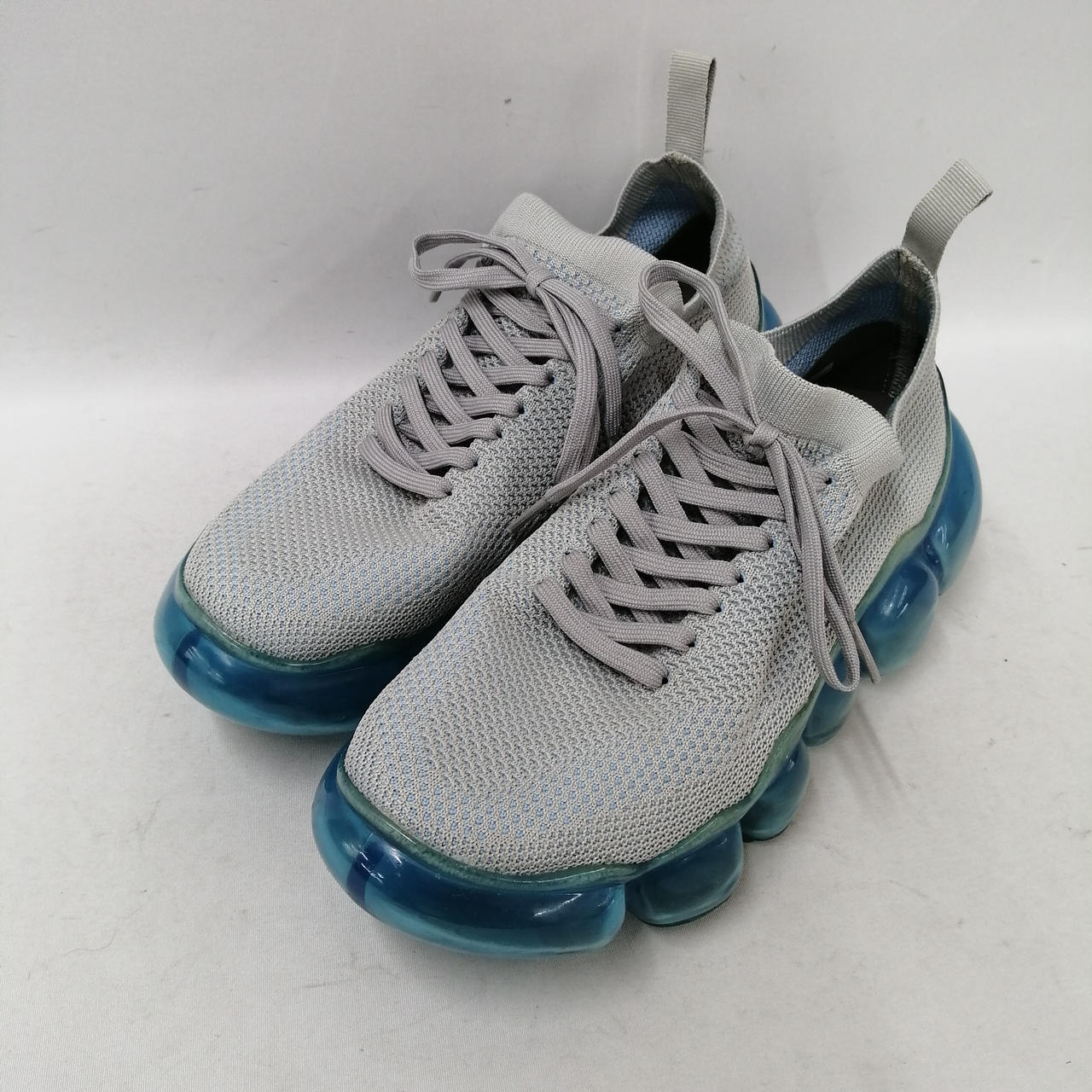 ミキオサカベ 靴 スニーカー 水色 厚底 grounds ミキオサカベ 靴