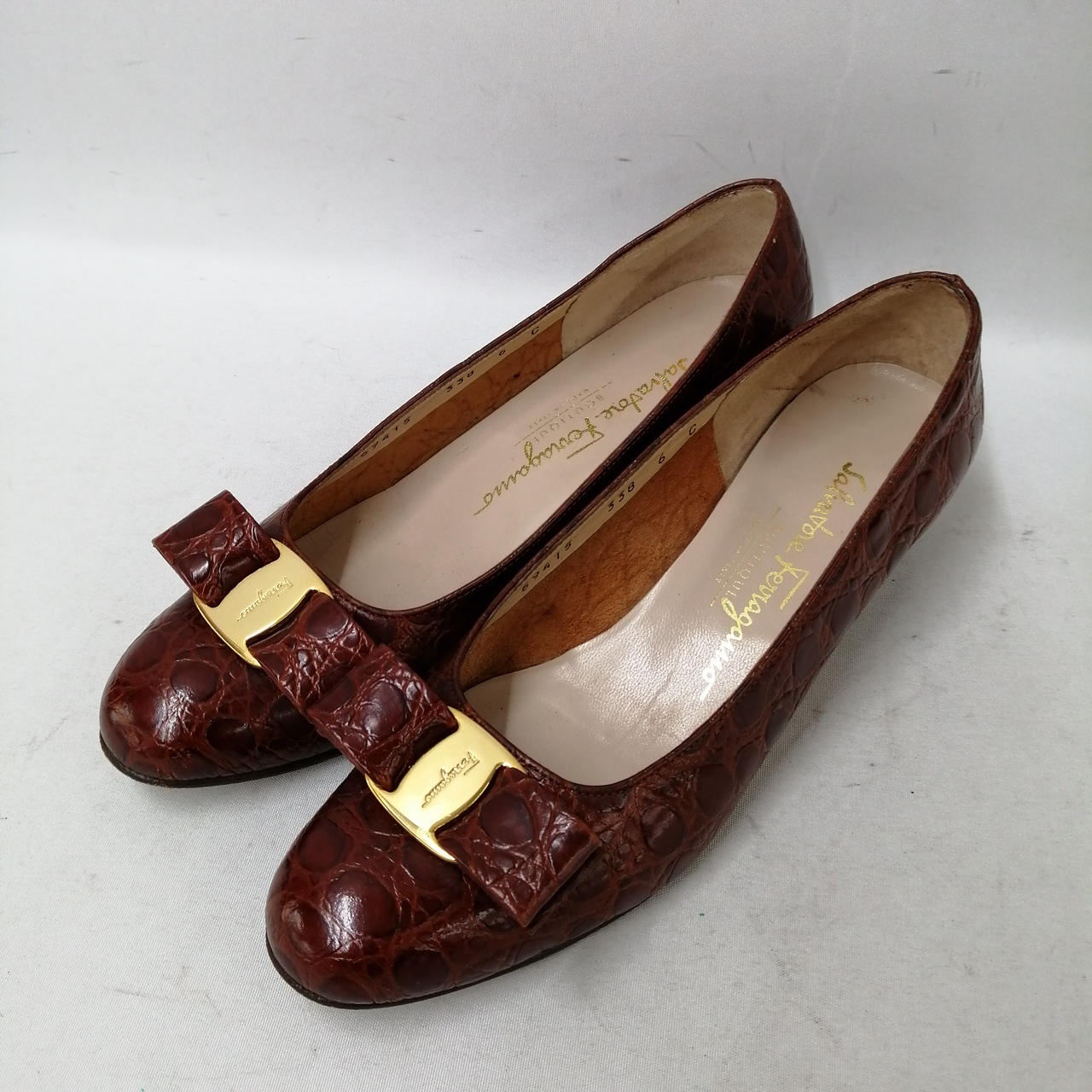 SALVATORE FERRAGAMO|片押しパンプス|HARDOFFオフモール（オフモ