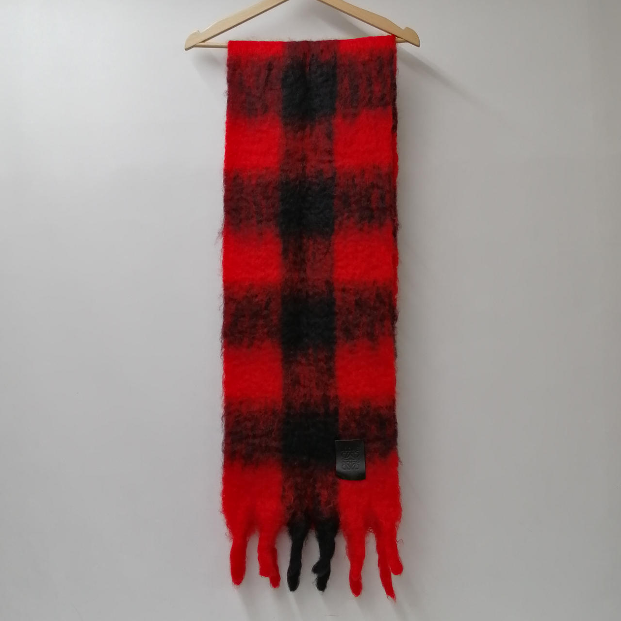 K様　LOEWE アナグラム モヘヤマフラー 楽天市場】LOEWE ロエベ MOHAIR SCARF モヘア ストール マフラー