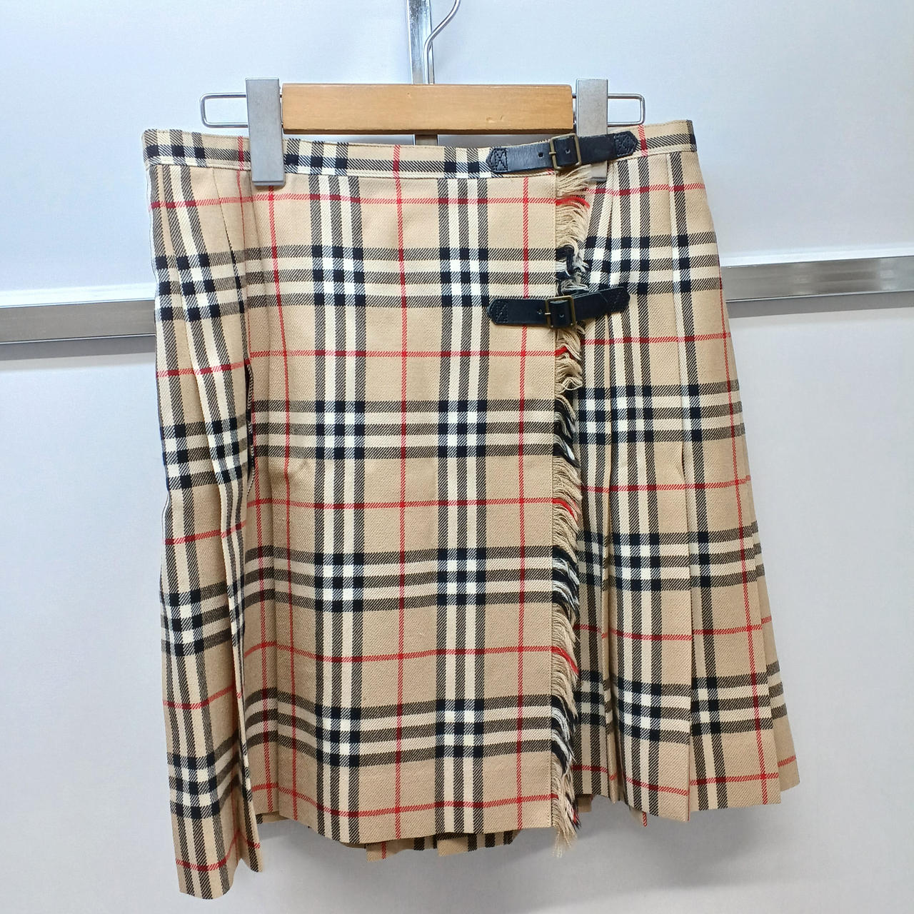 BURBERRY LONDON|プリーツラップスカート|HARDOFFオフモール（オフモ  