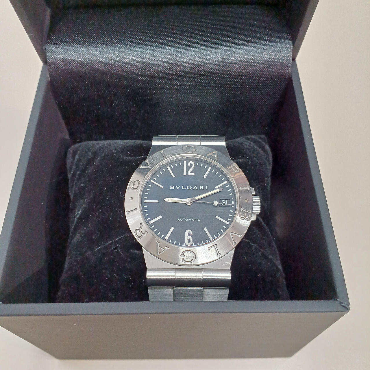 BVLGARI 型番：lcv 35 8 / l17336 / 36mm ディアゴノ自動巻き腕時計 84,700円