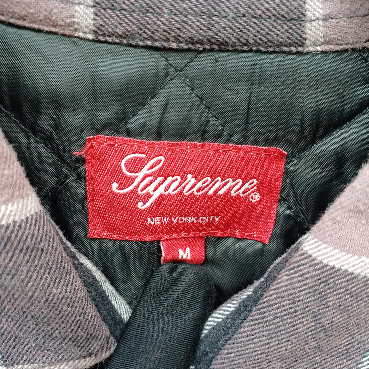 SUPREME|キルティングプレイドシャツ|HARDOFFオフモール（オフモ