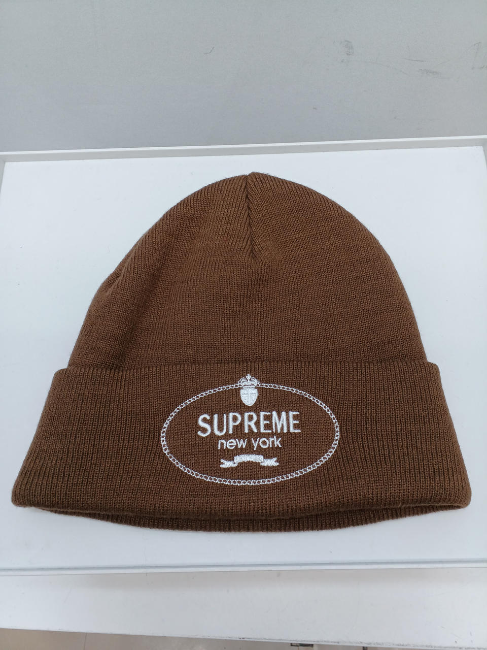 レオン13　【新品未使用】Supreme ダイヤモンド　ビーニー　ブラウン レオン13 【新品未使用】Supreme ダイヤモンド ビーニー ブラウン