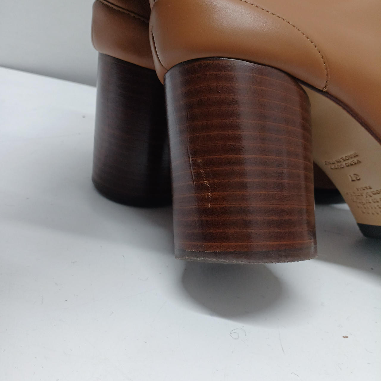 かかと削れあり