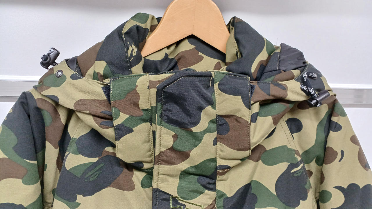 難ありA BATHING APE 迷彩 ダウンジャケット XL A BATHING APE|スキーダウンジャケット|【ハードオフ公式通販】オフ
