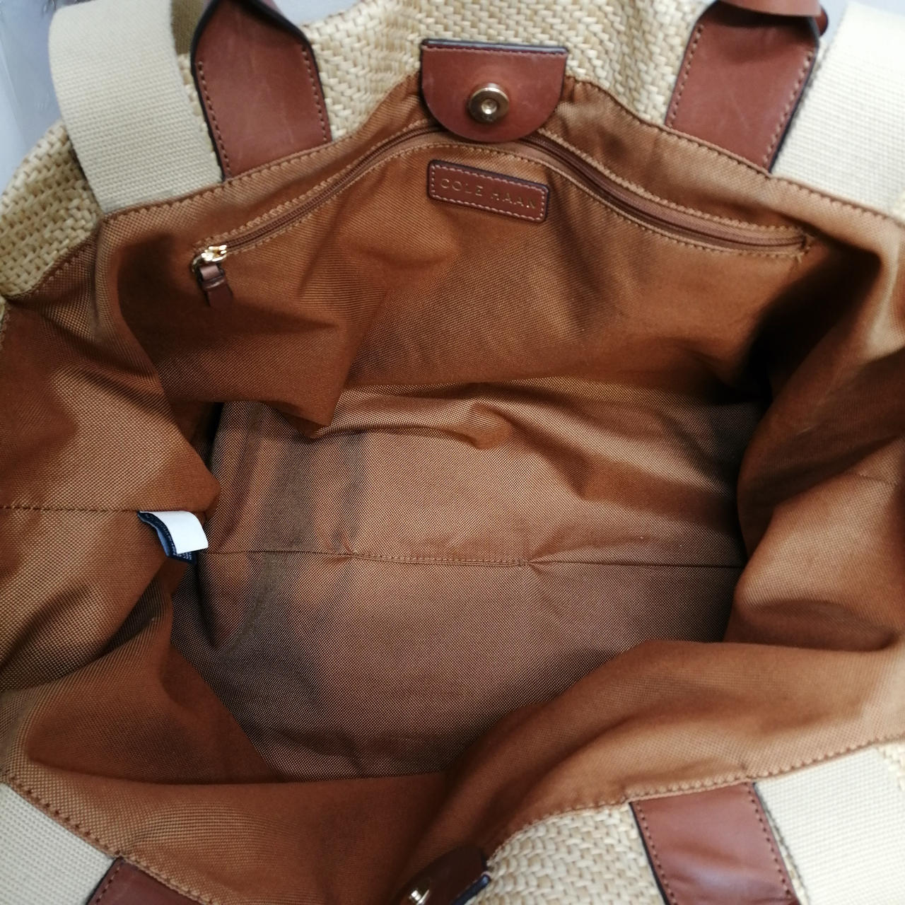 コールハーン ストロートート 新品・未使用 コール ハーン COLE HAAN クラッシック ストロー トート womens