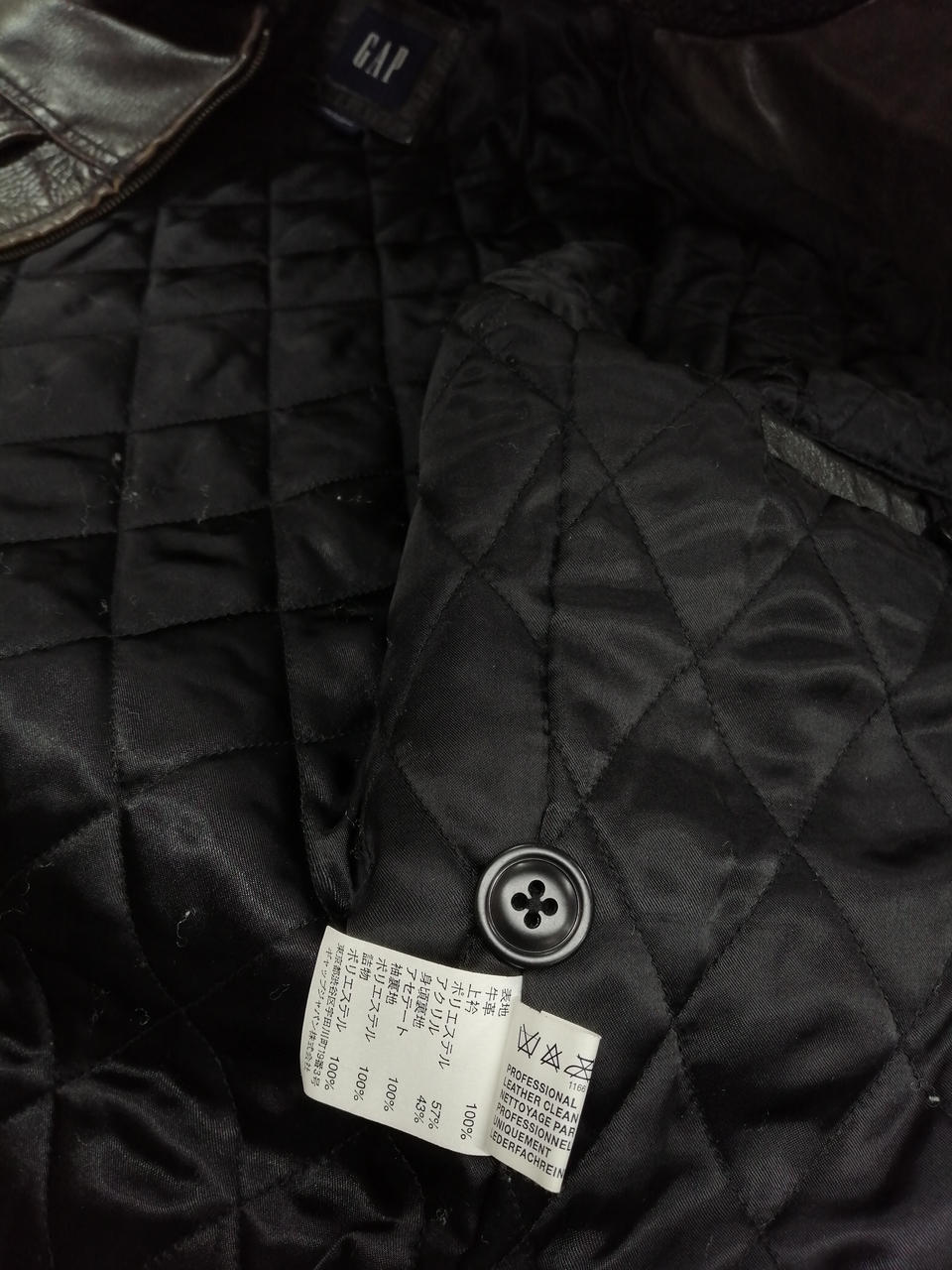 ギャップ(GAP)|レザーボアジャケット|HARDOFFオフモール（オフモ