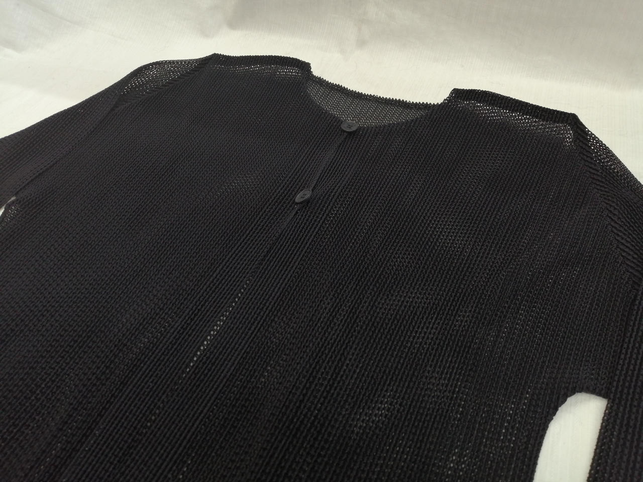 プリーツプリーズ(PLEATS PLEASE)|メッシュカーディガン|HARDOFF