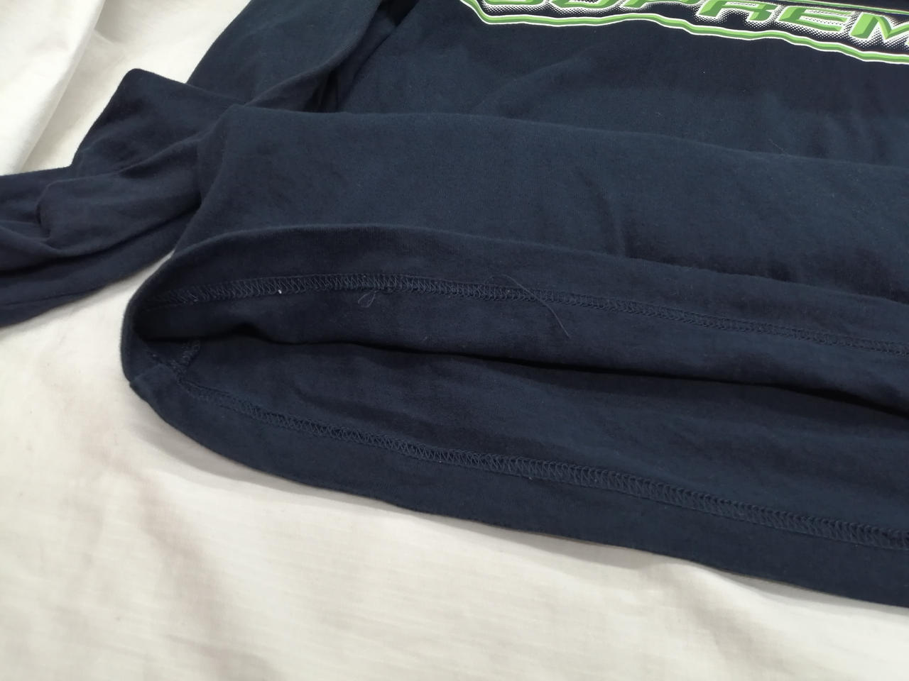 内側ほつれあり