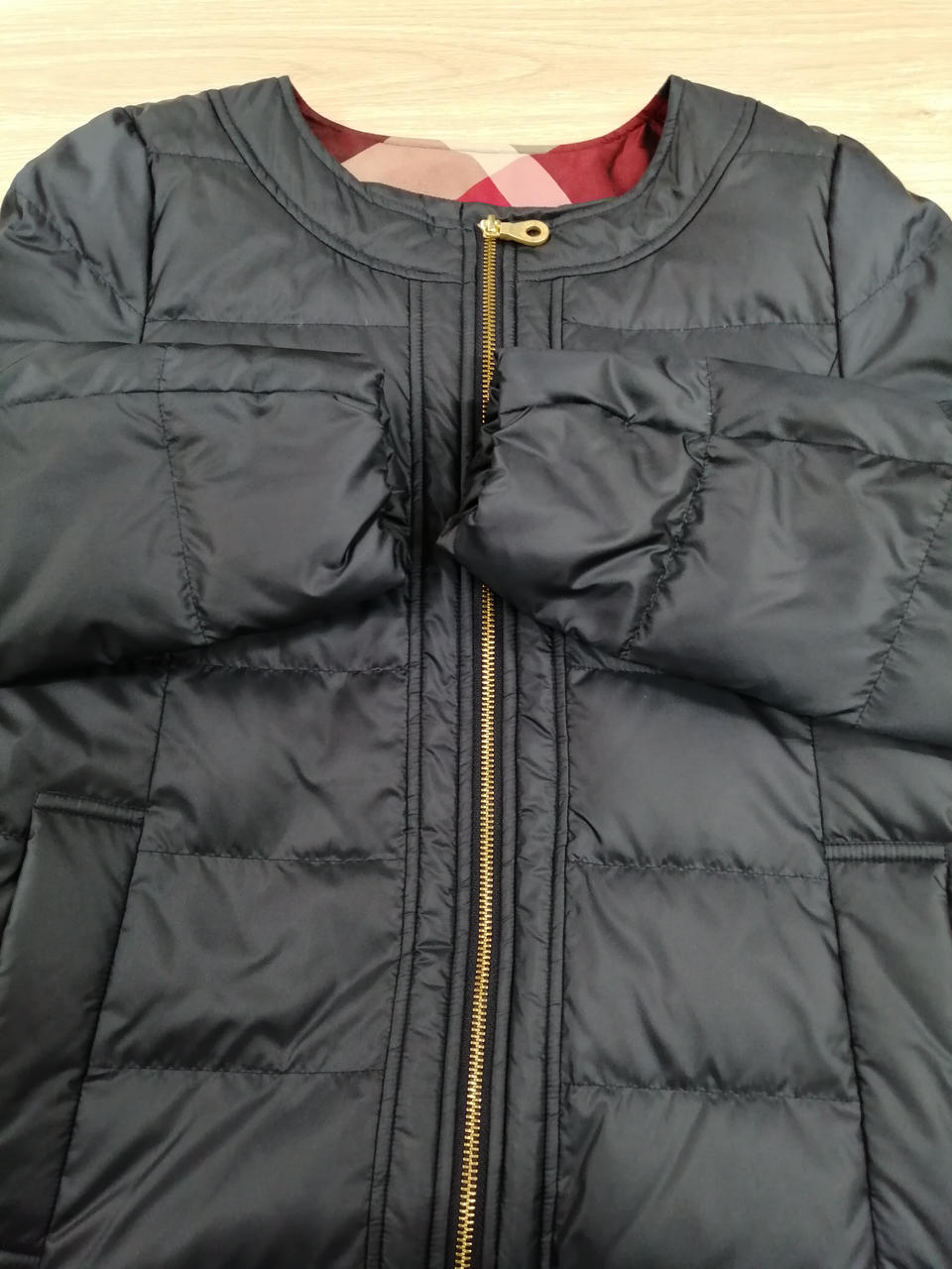 BLUE LABEL CRESTBRIDGE ダウンジャケット 38 BLUE LABEL CRESTBRIDGE ブルーレーベルクレストブリッジ ダウン