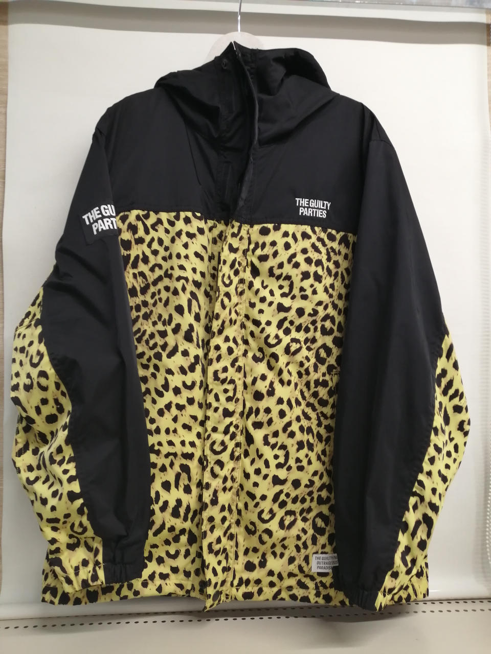 [超希少] WACKO MARIA ヒョウ柄ナイロントラックジャケット Lサイズ ワコマリア(WACKO MARIA)|ナイロンジャケット|【ハードオフ公式通販
