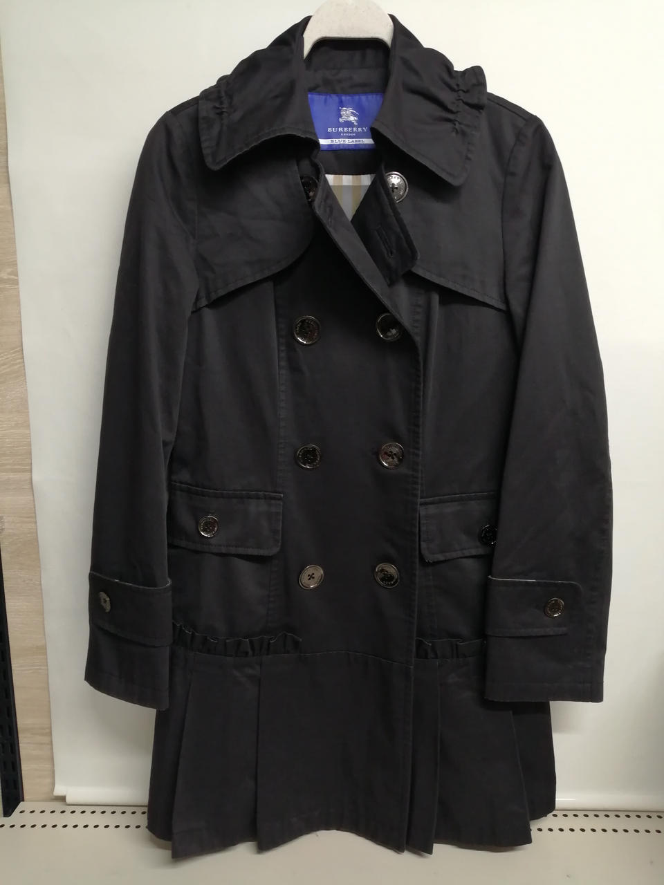 バーバリーブルーレーベル(BURBERRY BLUE LABEL)|フリルトレンチコート