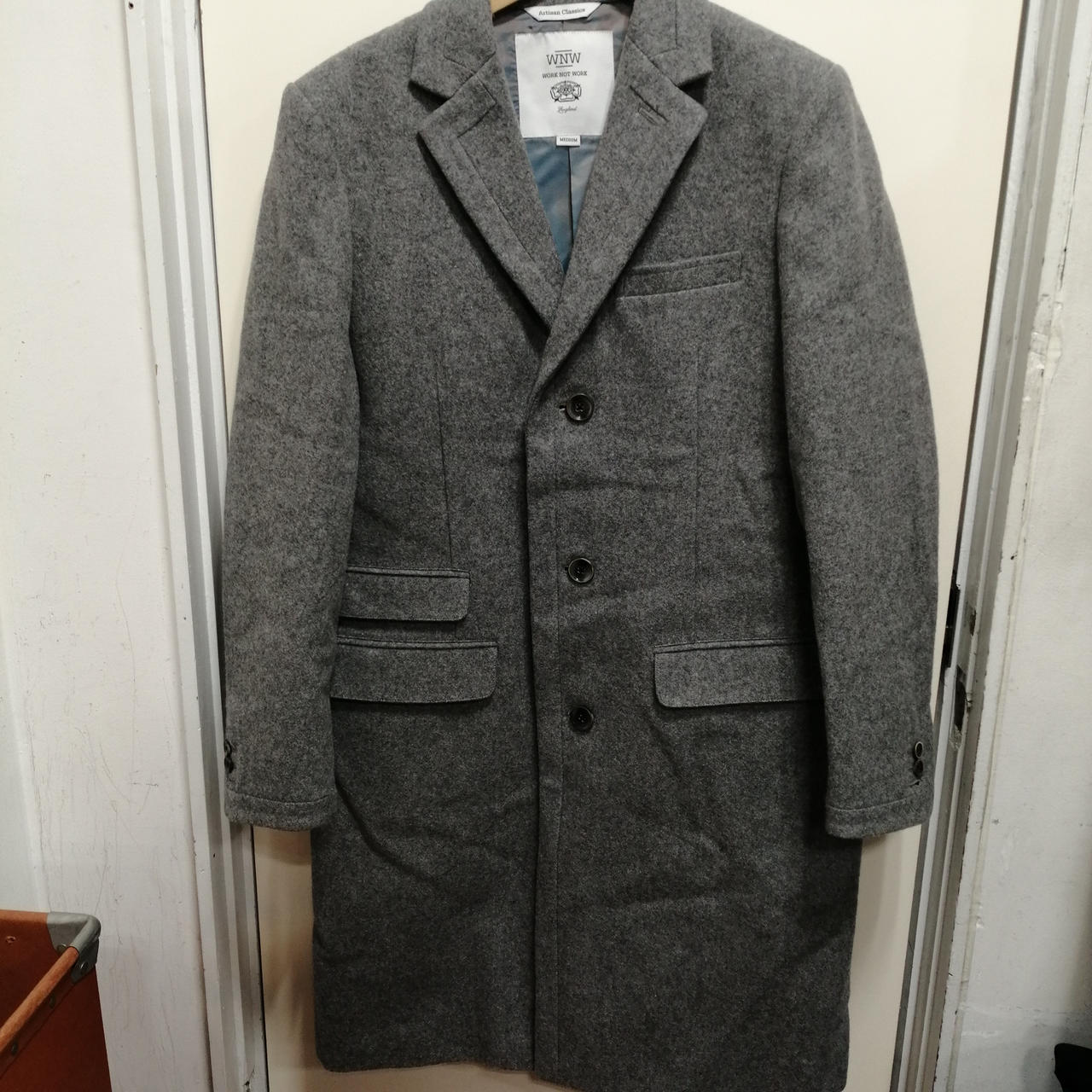 Super 140's Jackal CHESTER COAT サイズ1 Super 140's Jackal CHESTER COAT サイズ1 Super 140's Jackal CHESTER