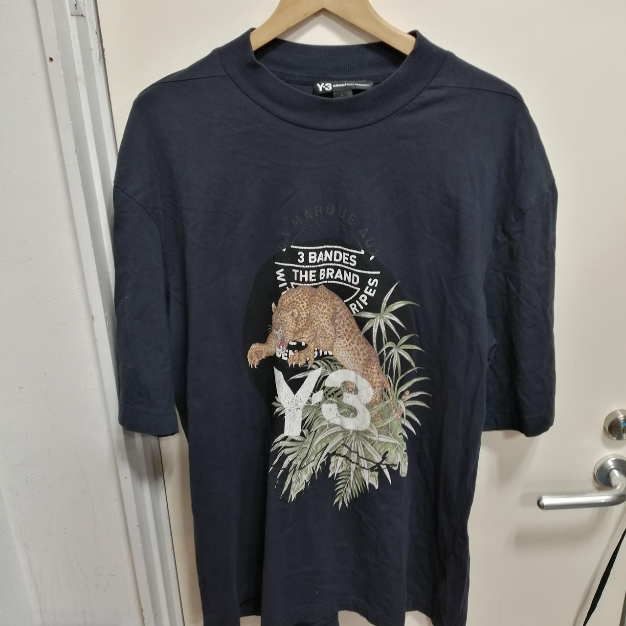 【BALENCIAGA】 半袖 Tシャツ - ネイビー BALENCIAGA 半袖シャツ ネイビー - メルカリ