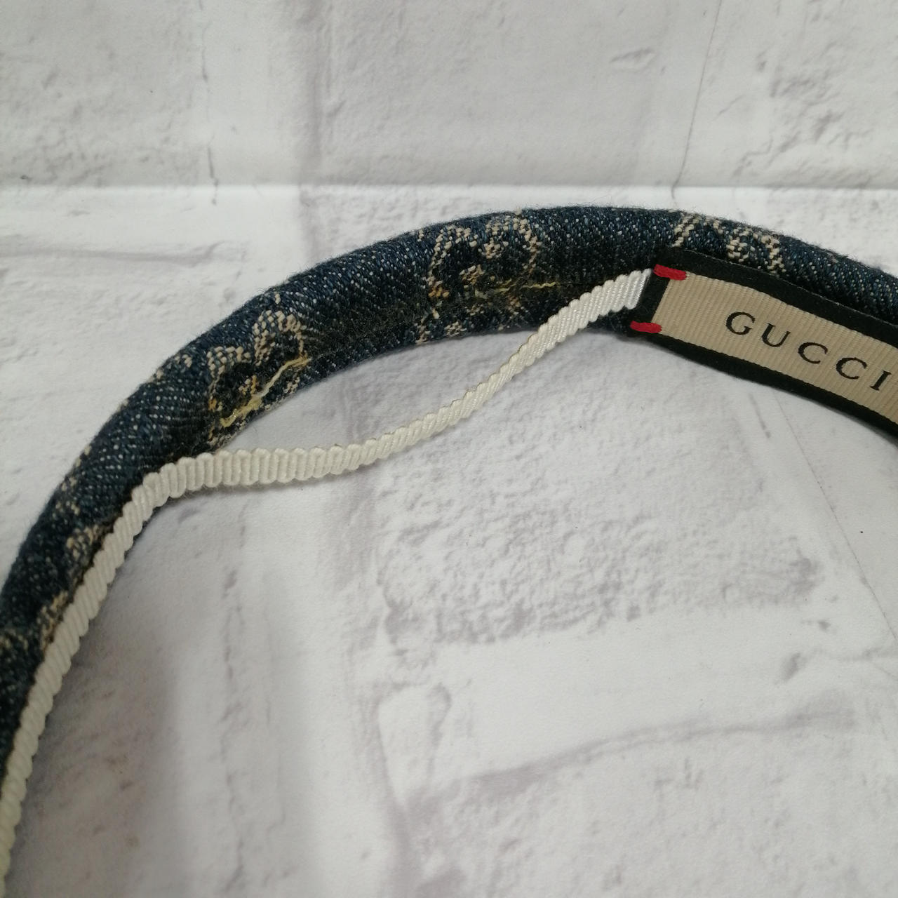 グッチ(GUCCI)|デニムロゴカチューシャ|HARDOFFオフモール（オフモ