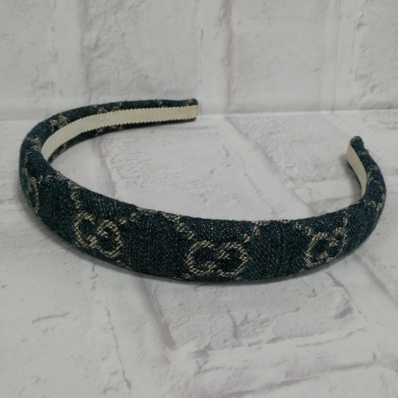 グッチ(GUCCI)|デニムロゴカチューシャ|HARDOFFオフモール（オフモ