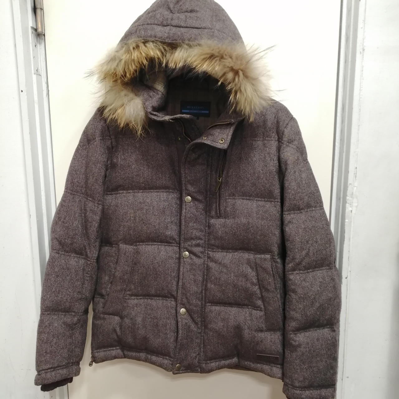BURBERRY BLUE LABEL|ラクーンファーダウンジャケット|HARDOFF