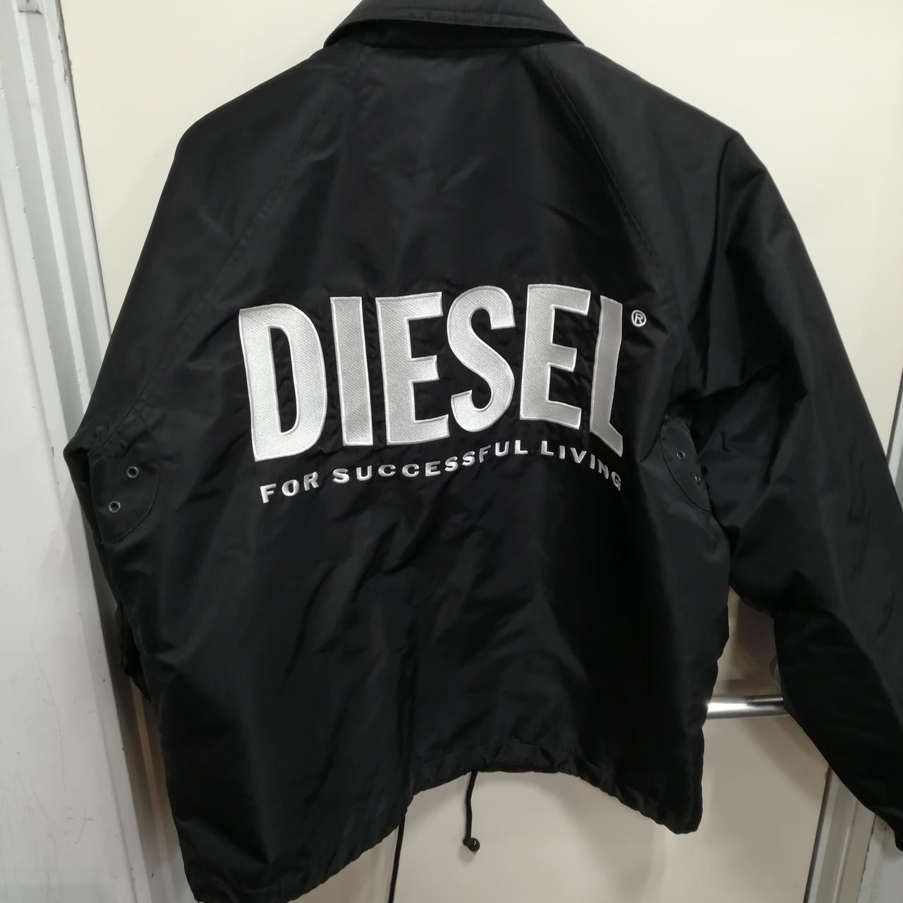 DIESEL　ディーゼル　コーチジャケット　ナイロンジャケット　希少　刺繍　美品 DIESEL ディーゼル コーチジャケット ナイロンジャケット 希少