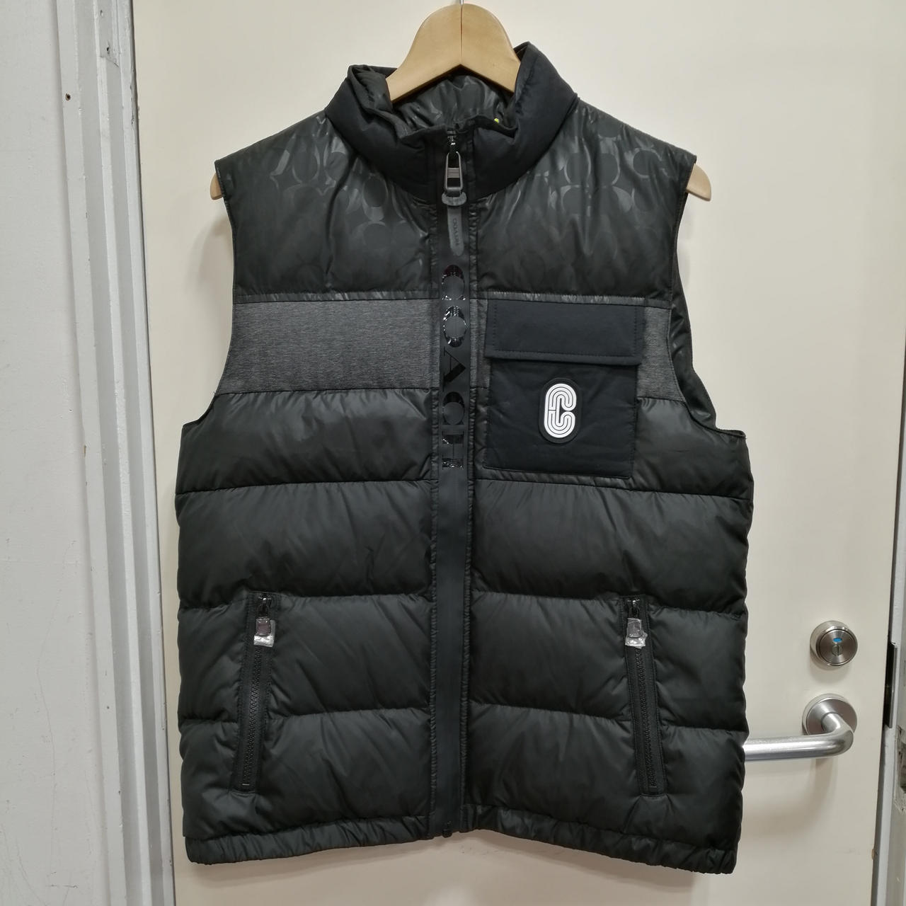 COACH ダウンベスト COACH(コーチ) / ダウンベスト/L/BLU/CE332