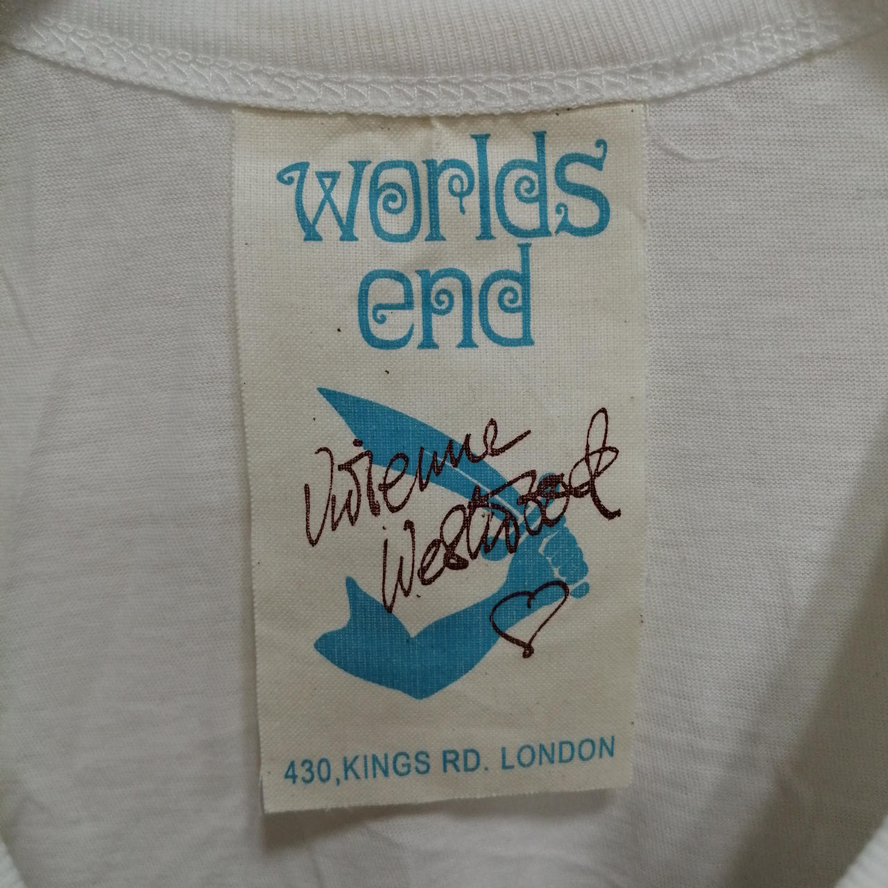 VIVIENNE WESTWOOD WORLDS END|ARロゴTシャツ|HARDOFFオフモール