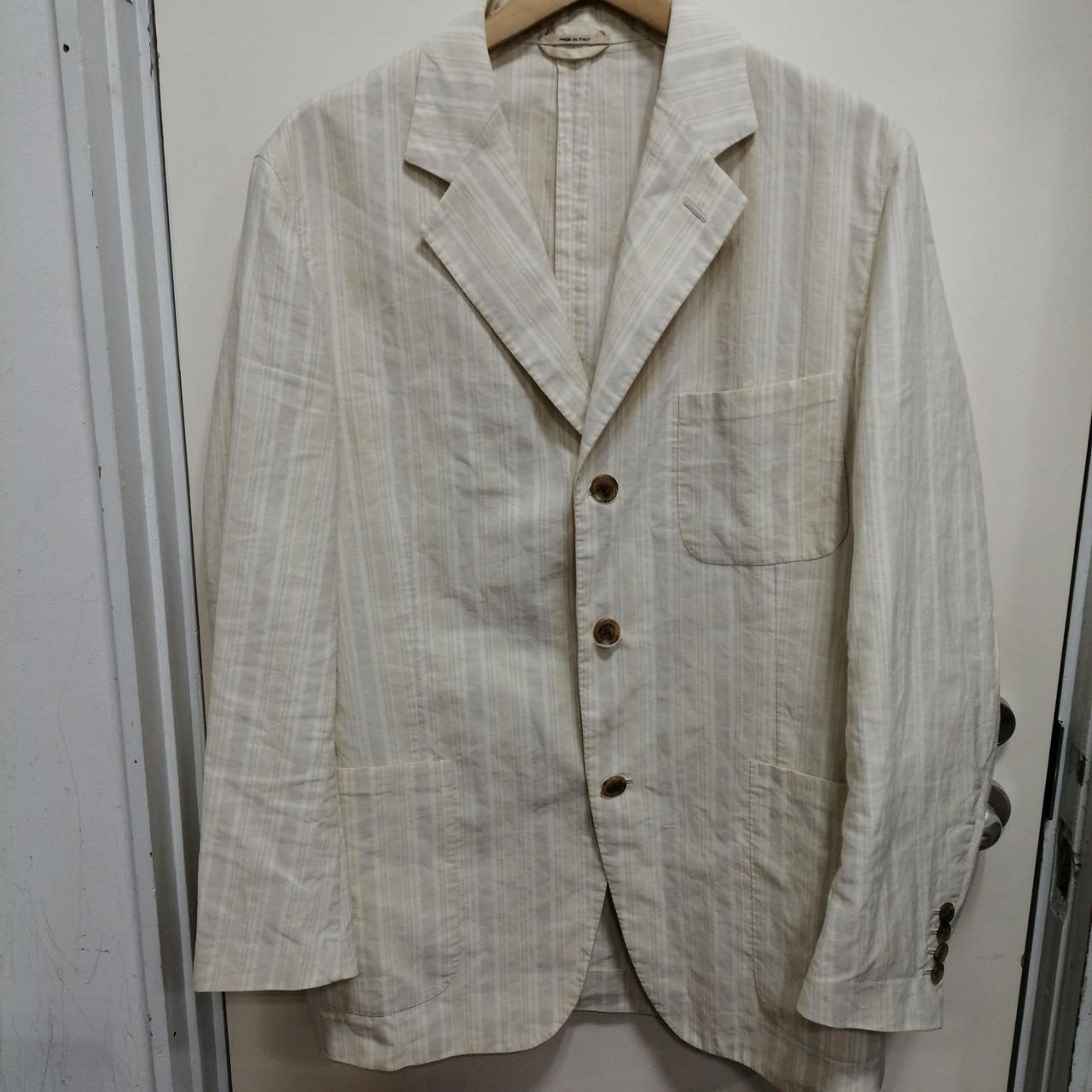 エルメス(HERMES)|ストライプジャケット|HARDOFFオフモール