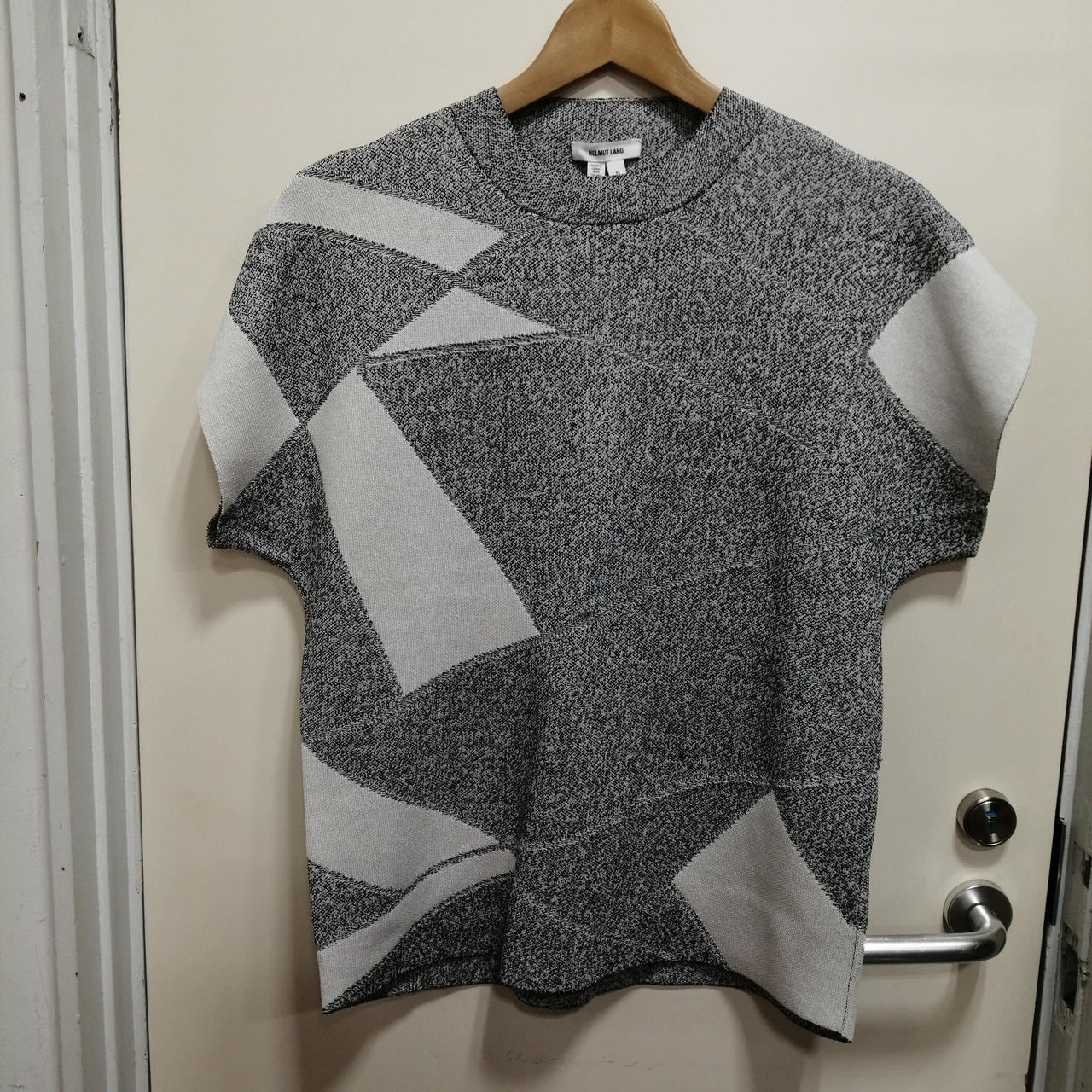 ヘルムートラングHELMUT LANG メッシュニットタンクトップ　本人期　美品 ヘルムートラングHELMUT LANG メッシュニットタンクトップ 本人