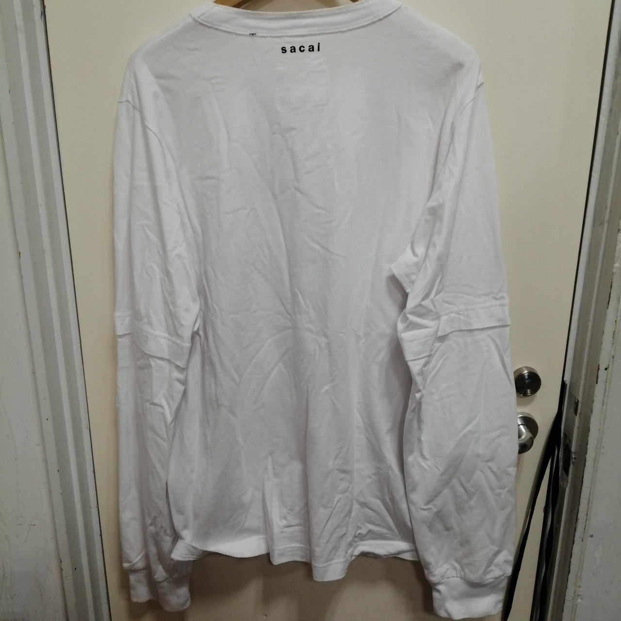 サカイ(SACAI)|ロゴロングスリーブシャツ|HARDOFFオフモール