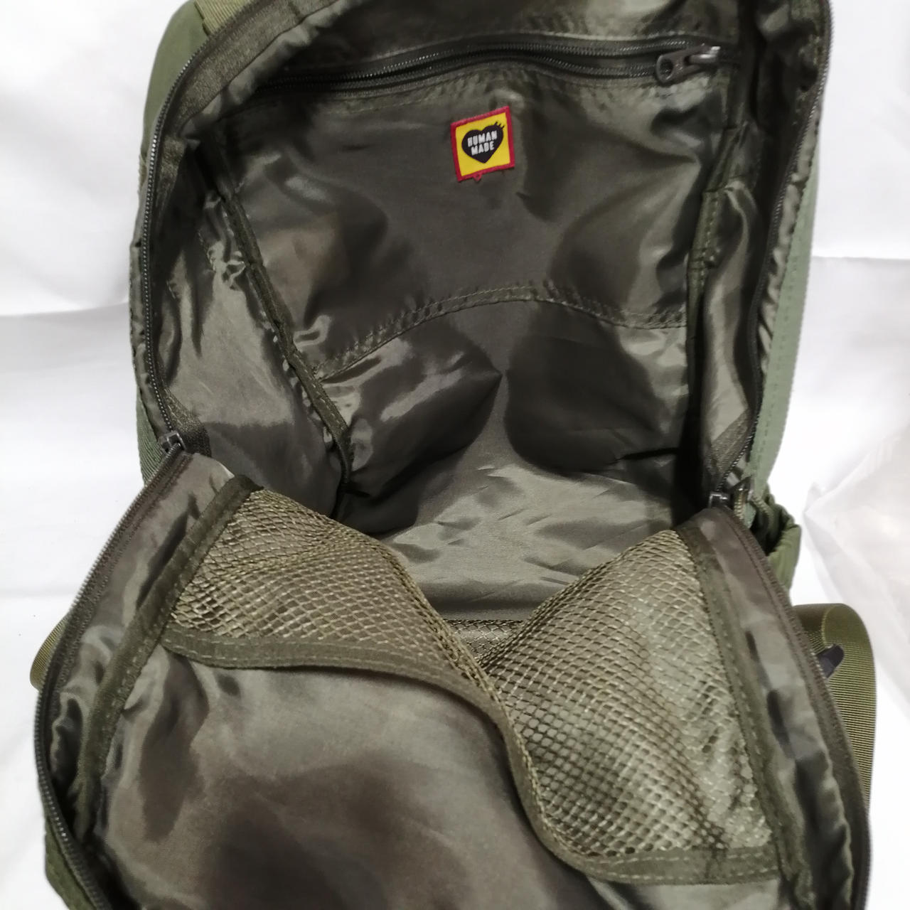 【Human Made】ミリタリーバックパック ブラック/OD バッグ HUMANMADE BACKPACK BLACK Human Made Men's Military