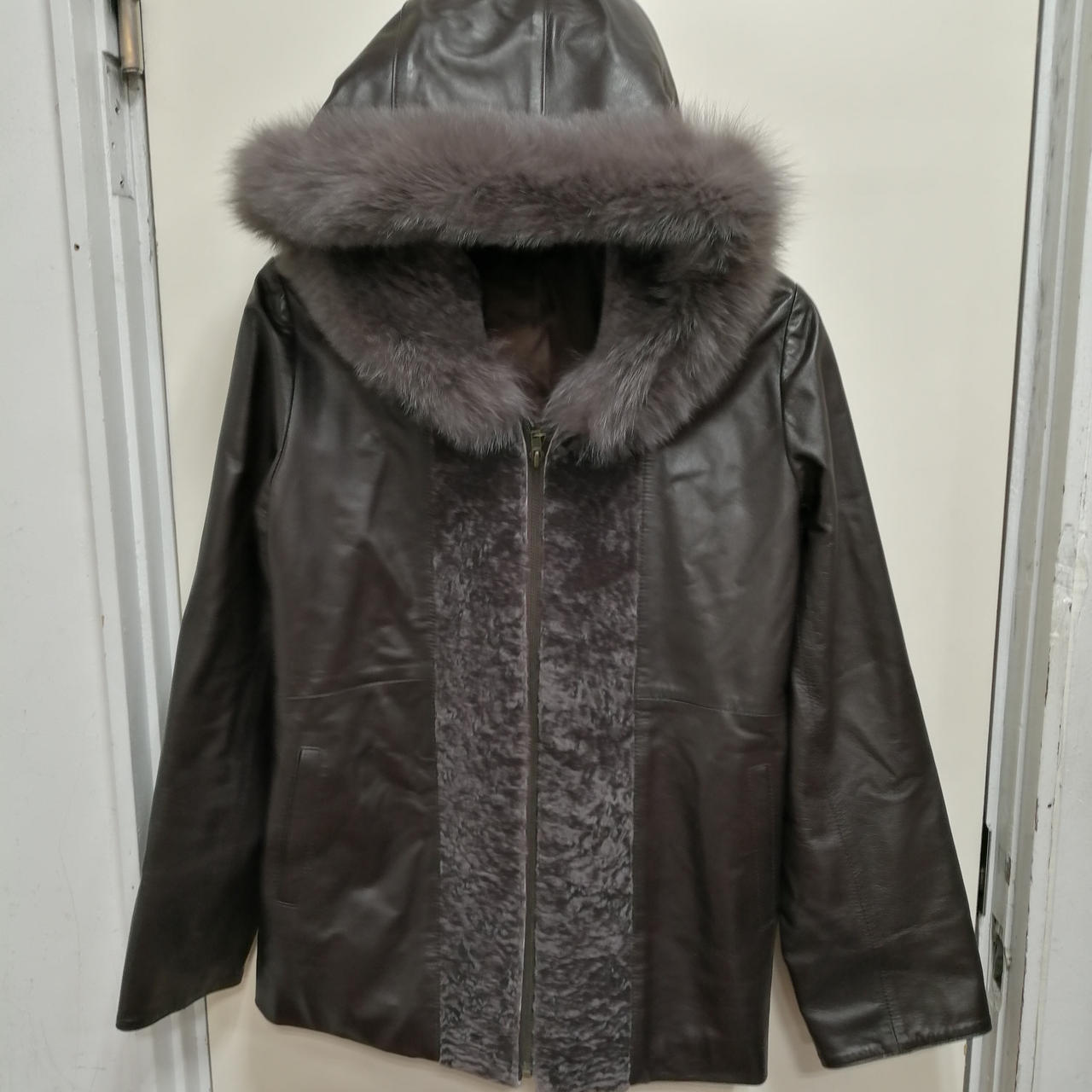 美品☆2way バルマン　ラムレザージャケット　フォックスファー　ブラック 楽天市場】レザージャケット レディース 秋冬 フォックスファー