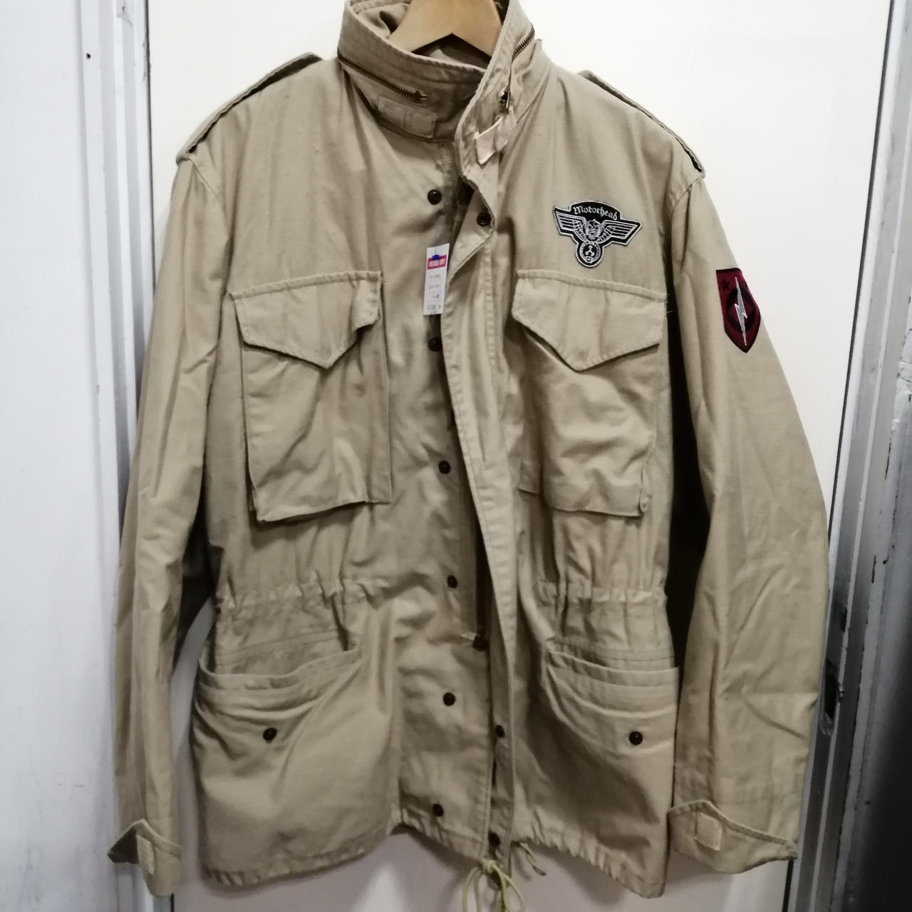 AVIREX ミリタリージャケット Lサイズ ベージュ AVIREX|ミリタリージャケット|HARDOFFオフモール（オフモ