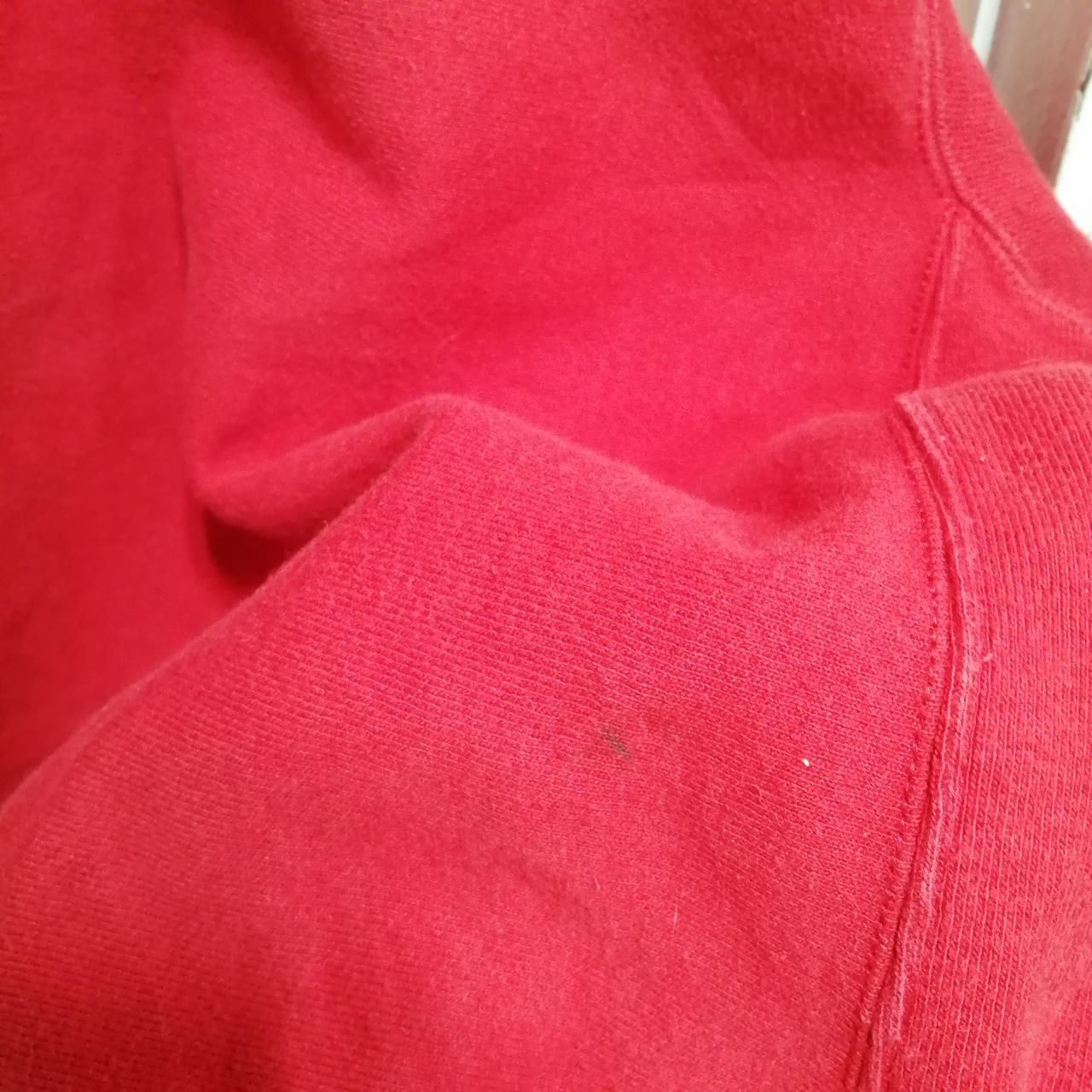 右脇腹後ろ汚れ