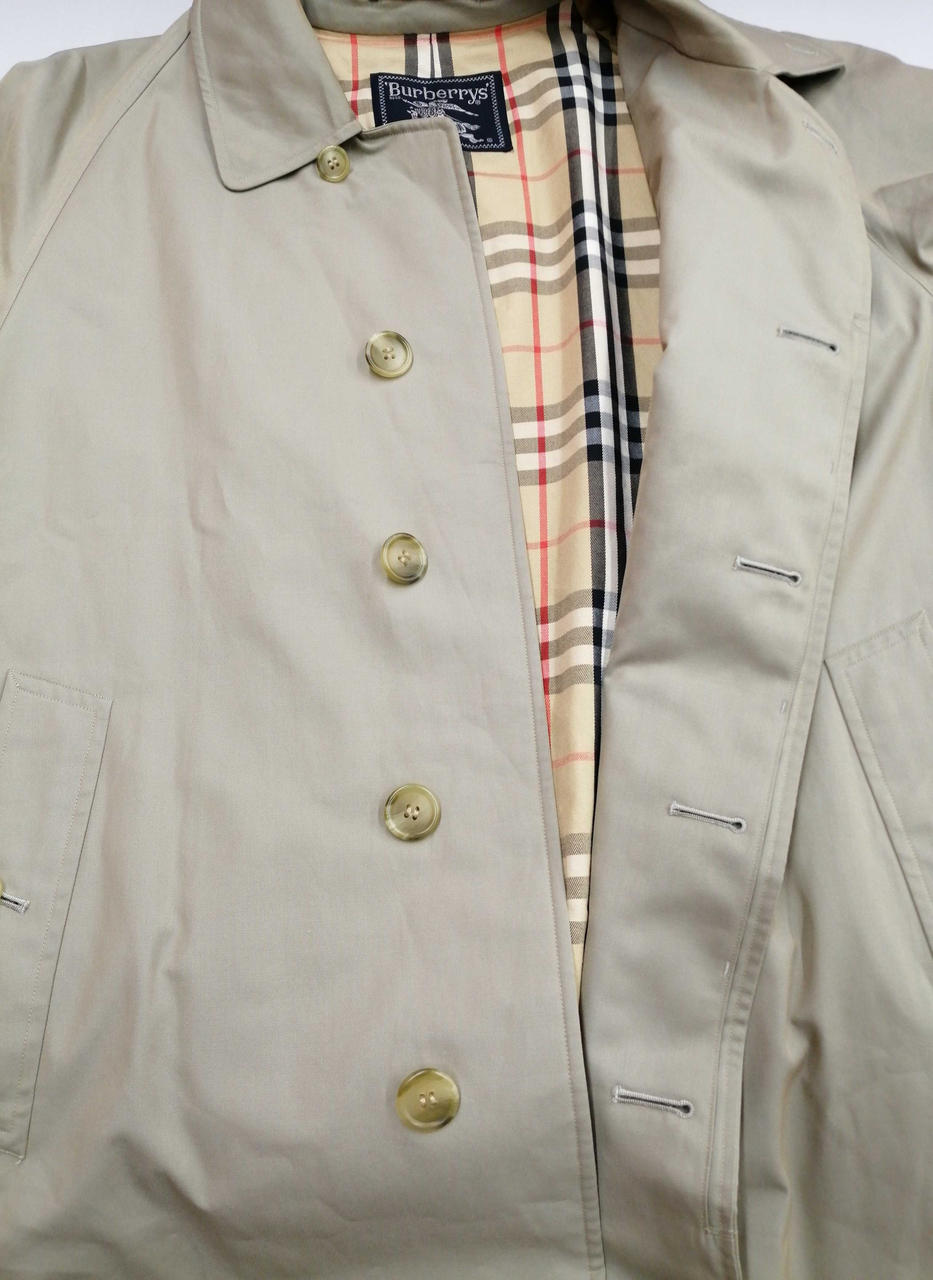 美品❣️BURBERRY バーバリー ステンカラーコート 9AR オフホワイト バーバリー(BURBERRYS)|ステンカラーコート|HARDOFFオフモール（オフモ