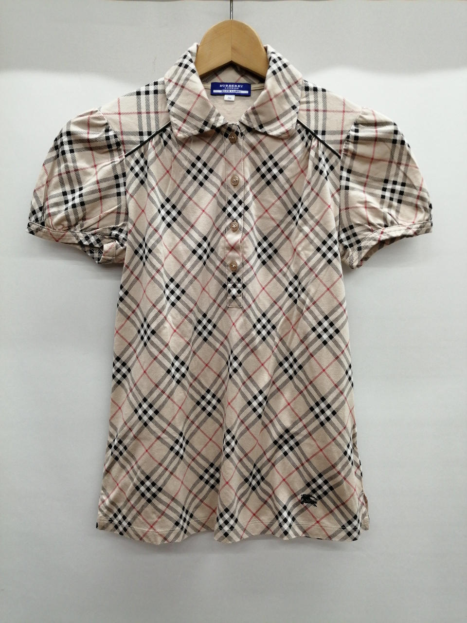 BURBERRYBLUE LABELバーバリーノバチェックブルゾンМ