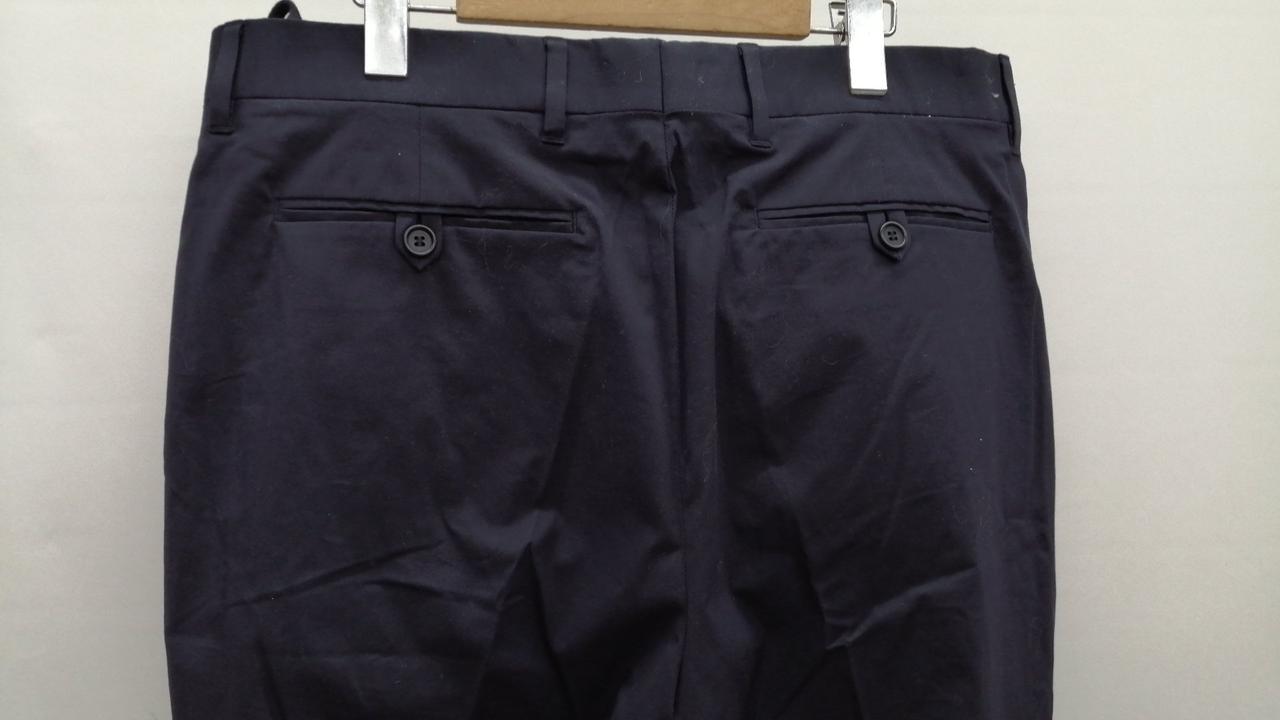 HELMUT LANG ヘルムートラング ナイロン スラックス パンツ ネイビー ヘルムートラング(HELMUT LANG)|本人期 スラックス|HARDOFFオフ