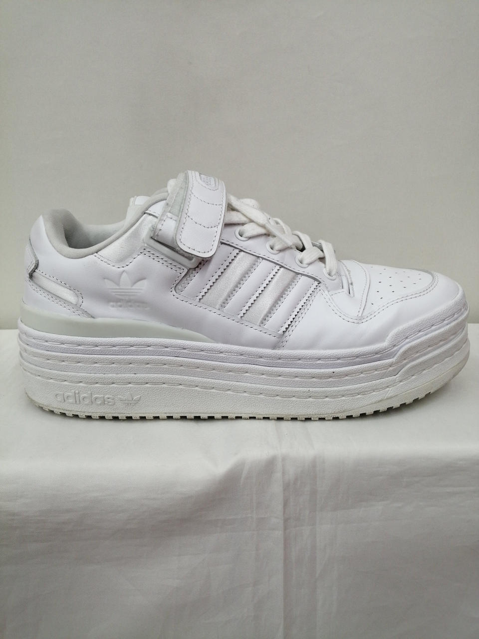 レア品⭐︎ADIDAS STATEMENT TRIPLE PLATFORUM HI 🍒 Adidas Triple Platforum Hi Platform Forum High M-US 8.5 W