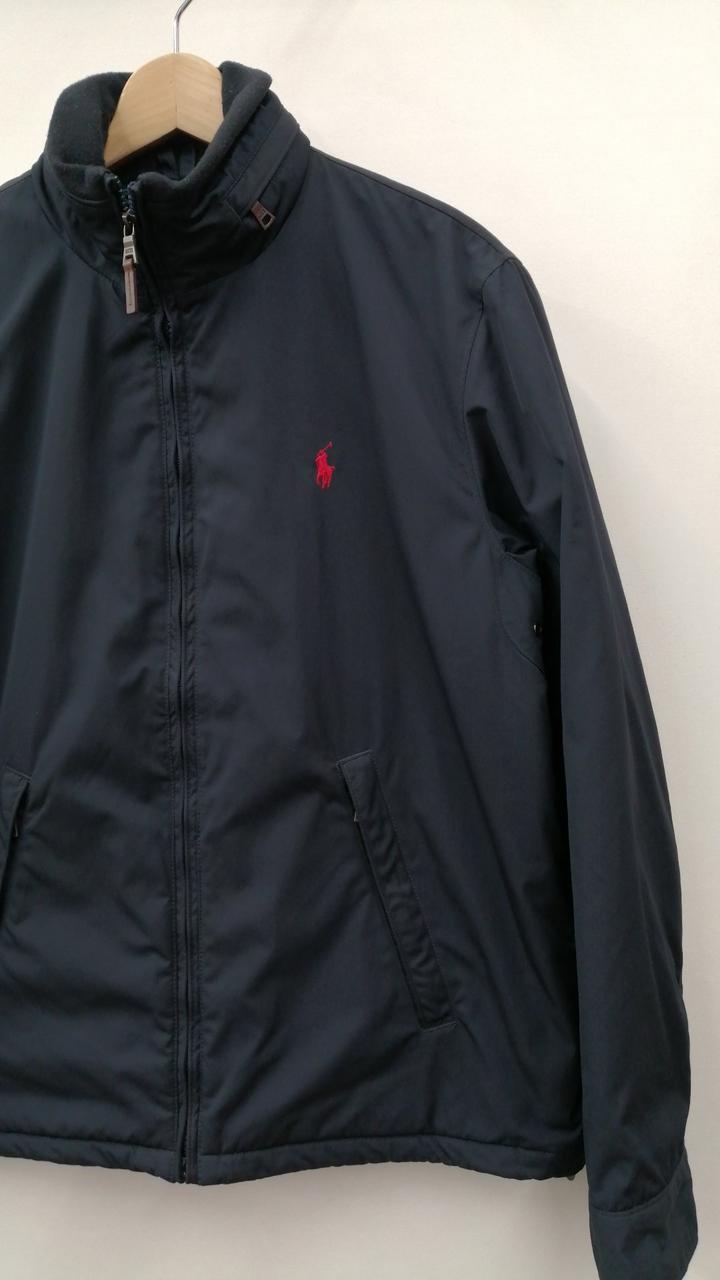 CCC　ポロ ラルフローレン ブラック ナイロン裏フリースジャケット xs ポロラルフローレン(POLO RALPH LAUREN)|裏フリースジャケット|HARDOFF
