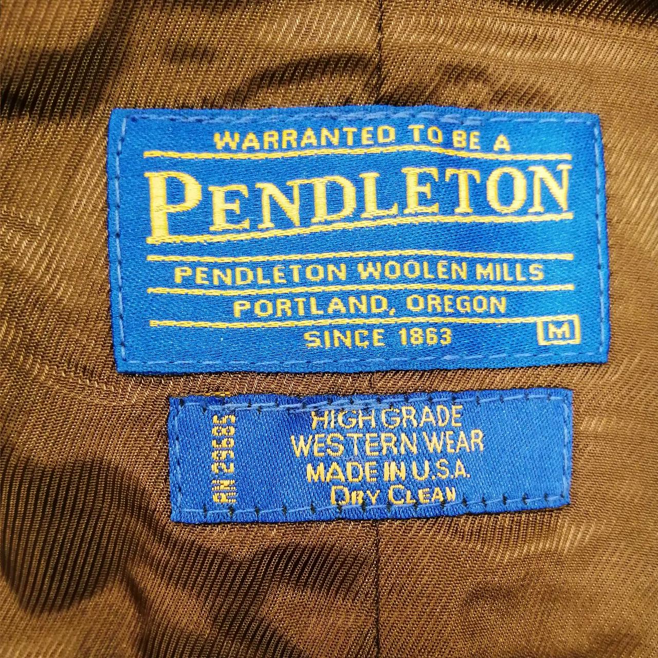 PENDLETON ペンドルトン チマヨベスト Yahoo!オークション - usa製 PENDLETON チマヨ ベスト 38 M