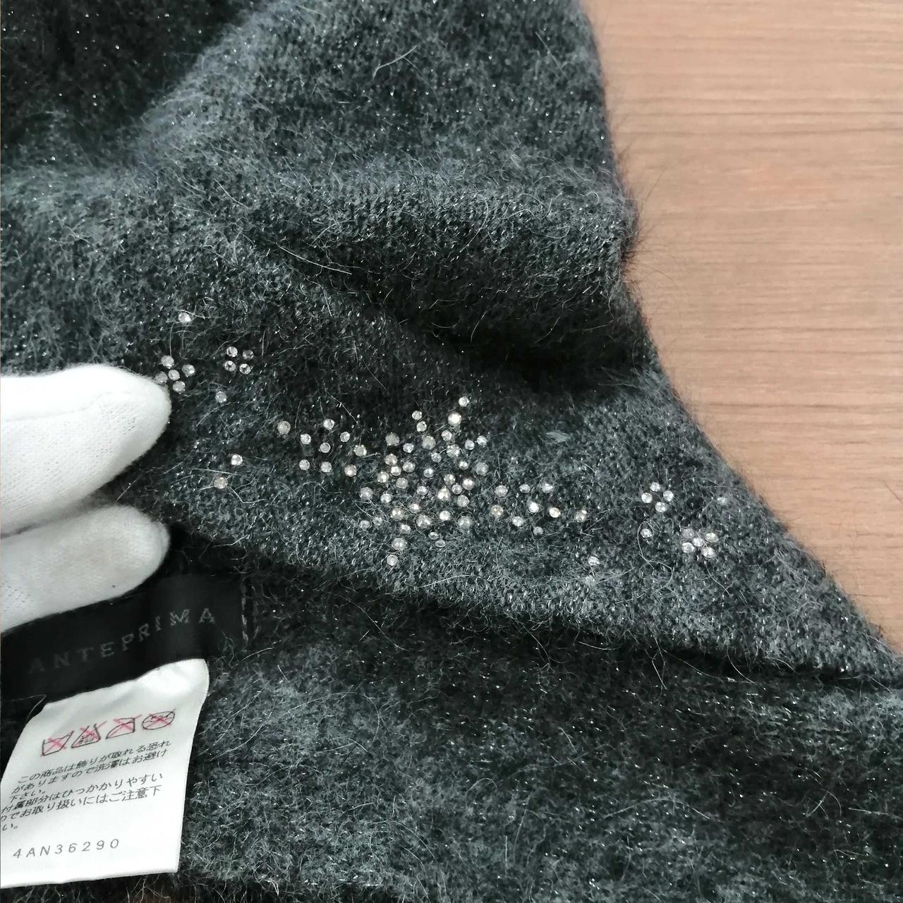 ANTEPRIMA アンテプリマ カシミヤウールサイドファー付きマフラー