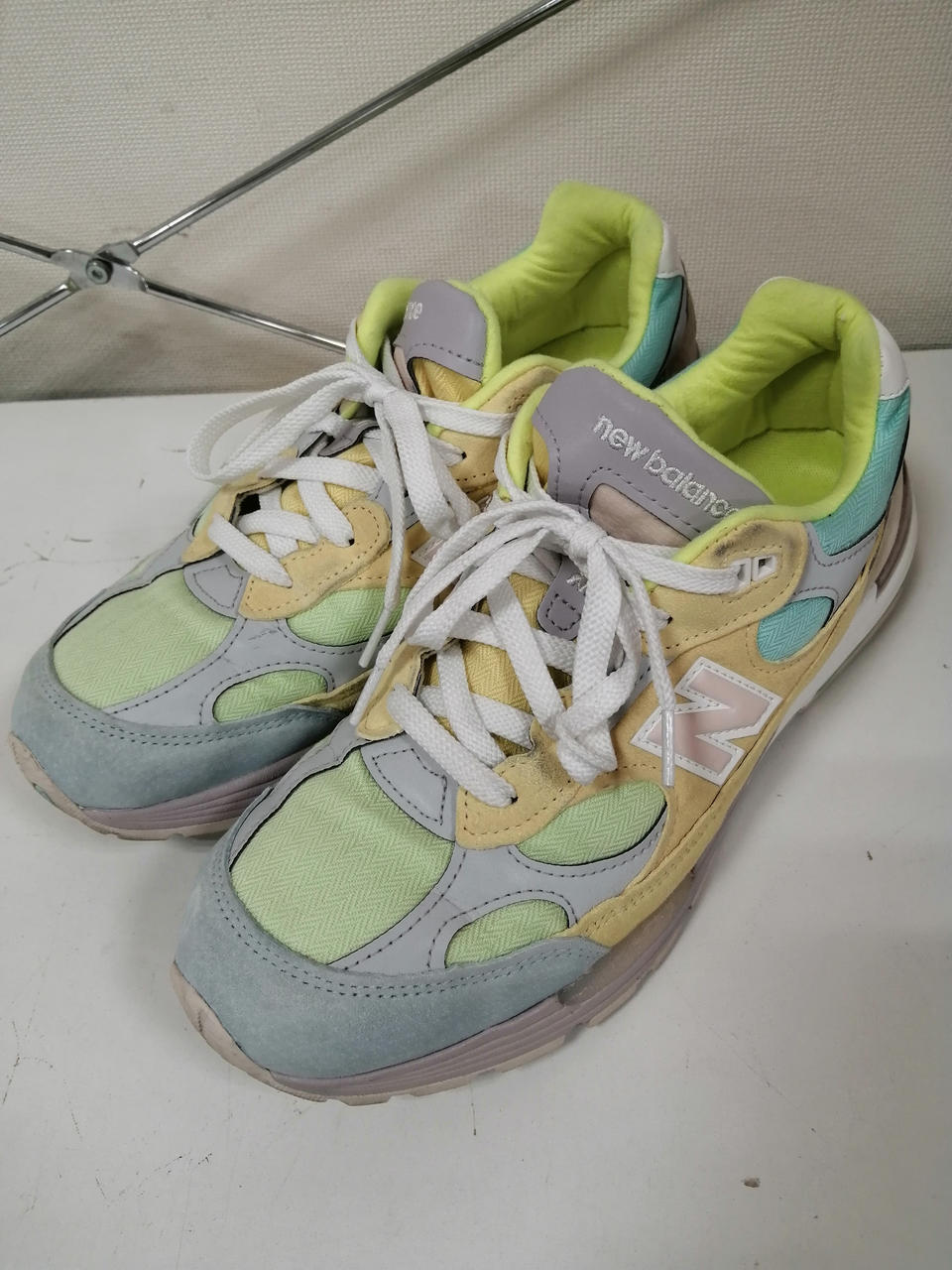 シューホール部分やや汚れがあります