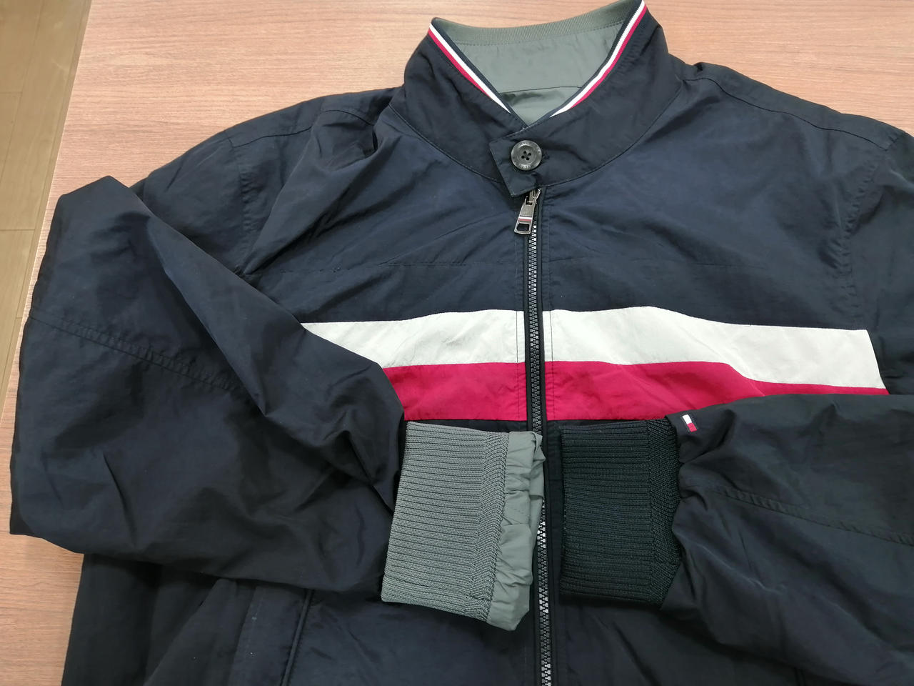 トミーヒルフィガー(TOMMY HILFIGER)|リバーシブルナイロンジャケット