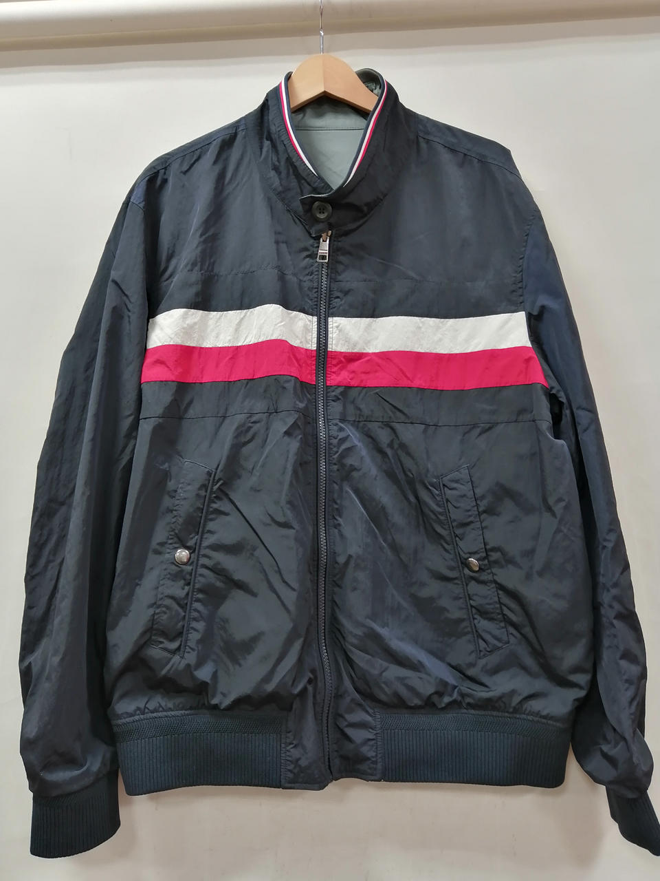 トミーヒルフィガー(TOMMY HILFIGER)|リバーシブルナイロンジャケット