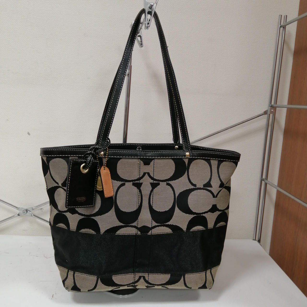 ✨良品✨COACH コーチ トートバッグ シグネチャー 10445 コーチ(COACH)|シグネチャー/トートバッグ|HARDOFFオフモール