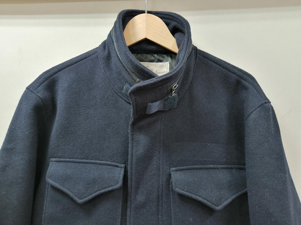 【専用】極美品✨ アヴィレックス ピーコート M ブラック レザー ウール 切替 アビレックス(AVIREX)|ピーコート|HARDOFFオフモール（オフモ