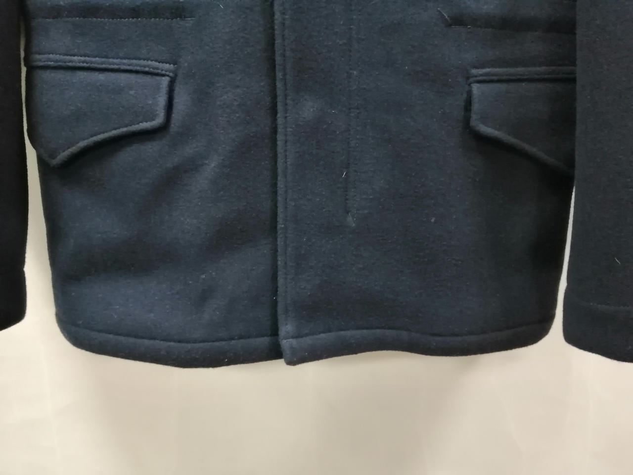 【専用】極美品✨ アヴィレックス ピーコート M ブラック レザー ウール 切替 アビレックス(AVIREX)|ピーコート|HARDOFFオフモール（オフモ